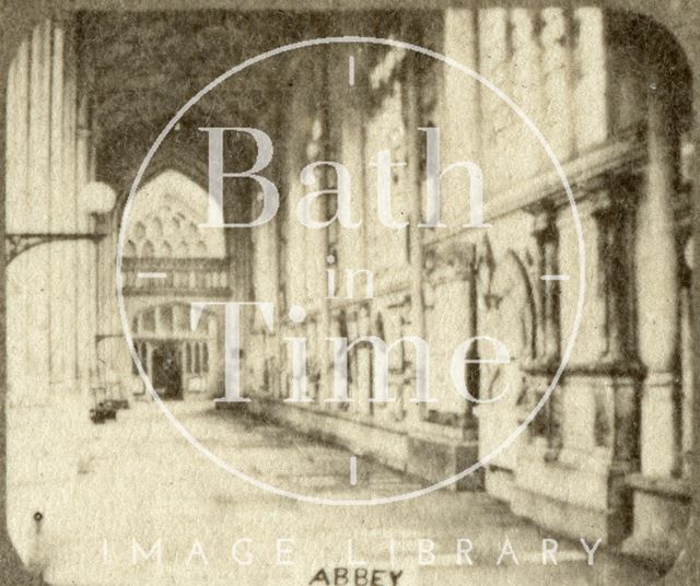 Interior of Bath Abbey c.1863