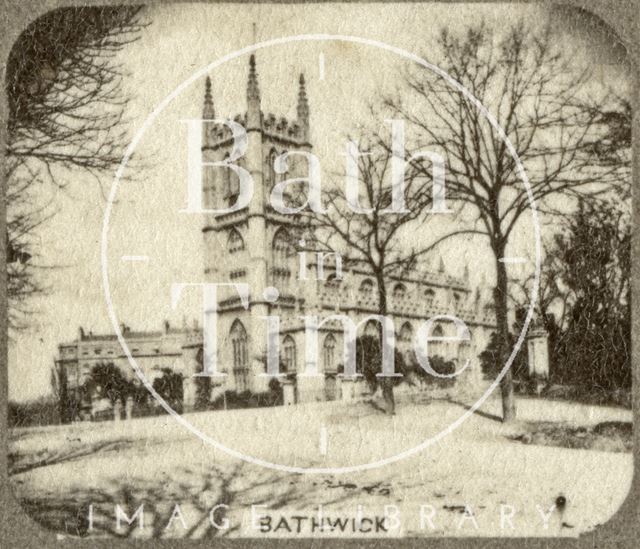 St. Mary's Church, Bathwick, Bath c.1863