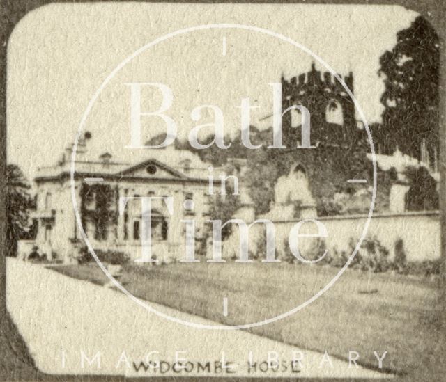 Widcombe Manor and church, Bath c.1863