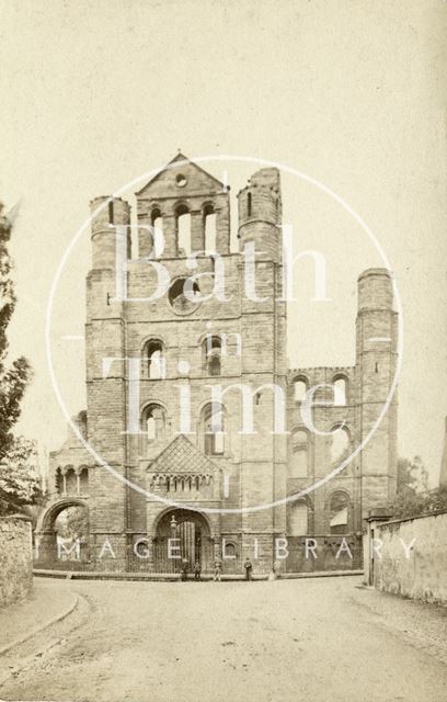 Kelso Abbey, Roxburghshire c.1868