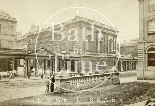 The Pump Room from the Grand Pump Room Hotel, Bath c.1868