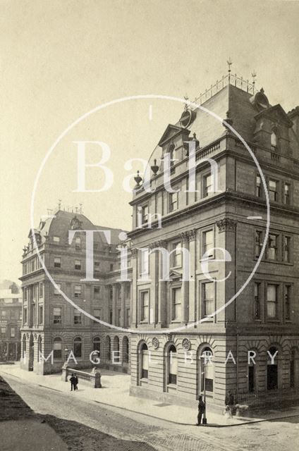 The Grand Pump Room Hotel, Stall Street, Bath c.1868