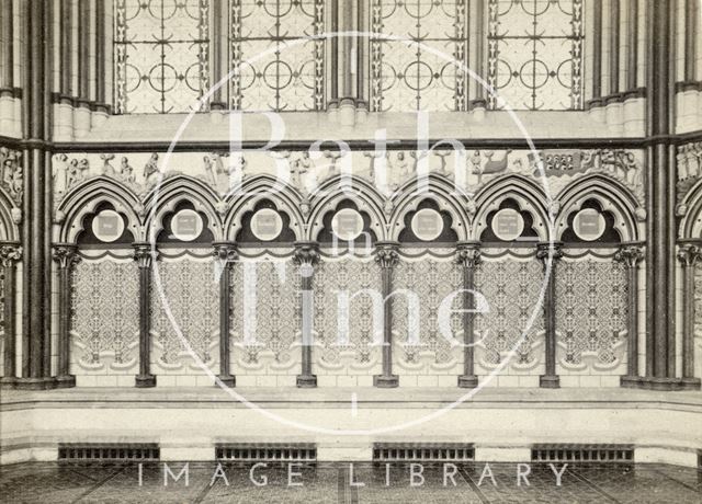 Interior of Salisbury Cathedral, Wiltshire c.1868