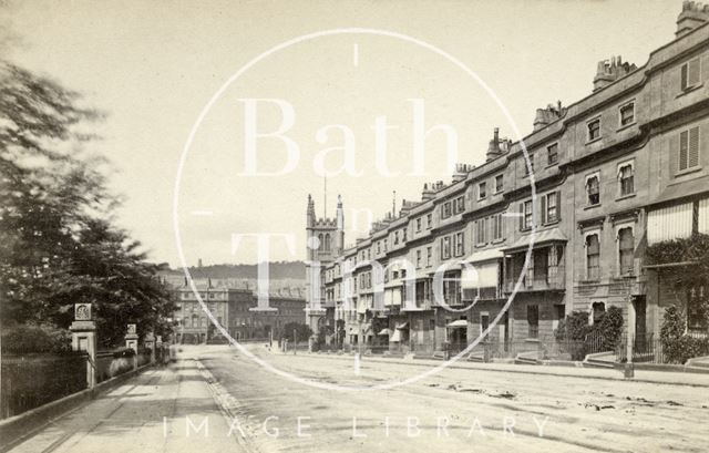 Raby Place, Bathwick Hill, Bathwick, Bath c.1868