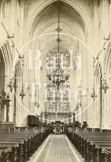 Interior, Bath Abbey c.1868