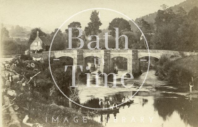 Stokeford Bridge, Limpley Stoke, Wiltshire c.1870