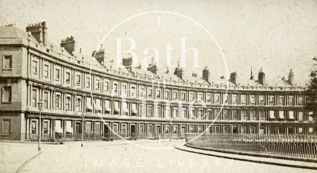 The Circus, Bath c.1870