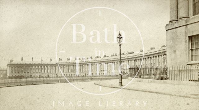 Royal Crescent, Bath c.1870