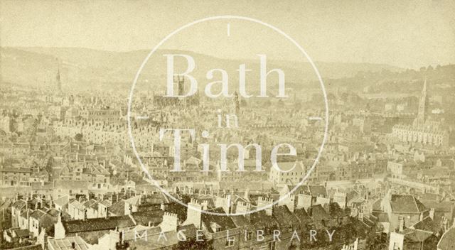 Bath from Beechen Cliff c.1870