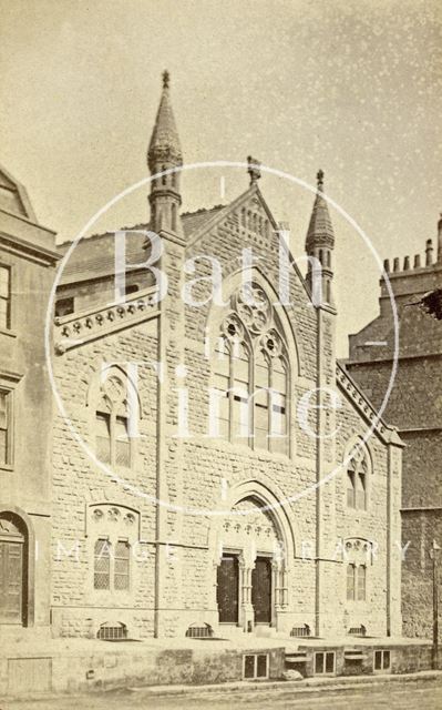 Hay Hill Chapel, Fountain Buildings, Bath c.1870