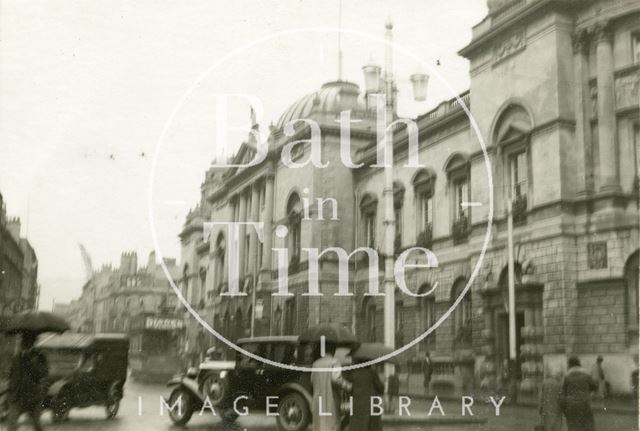 The Guildhall and High Street, Bath 1932