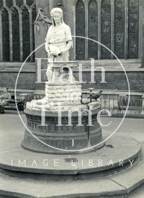 The Rebekah Fountain, High Street, Bath c.1960