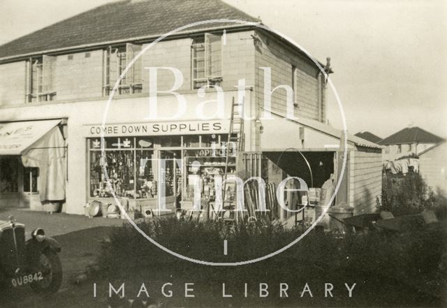 Combe Down Supplies, Combe Down, Bath c.1930