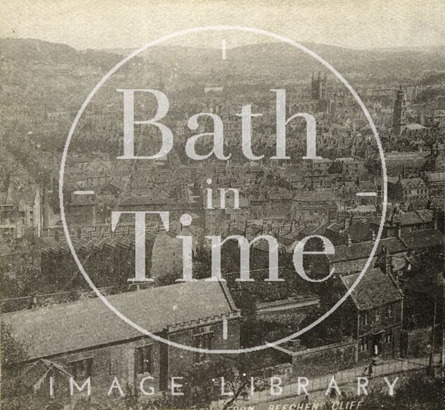 Bath from Beechen Cliff c.1890