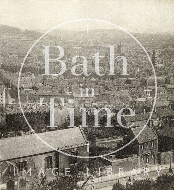 Bath from Beechen Cliff c.1880