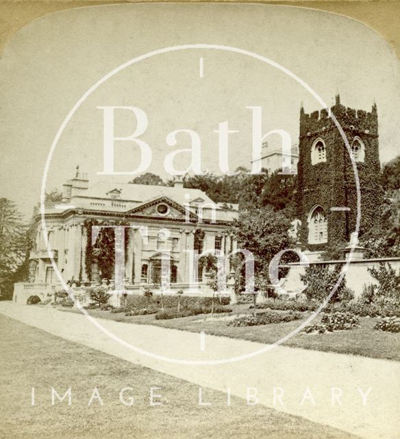 Widcombe Manor and Church, Widcombe, Bath c.1890