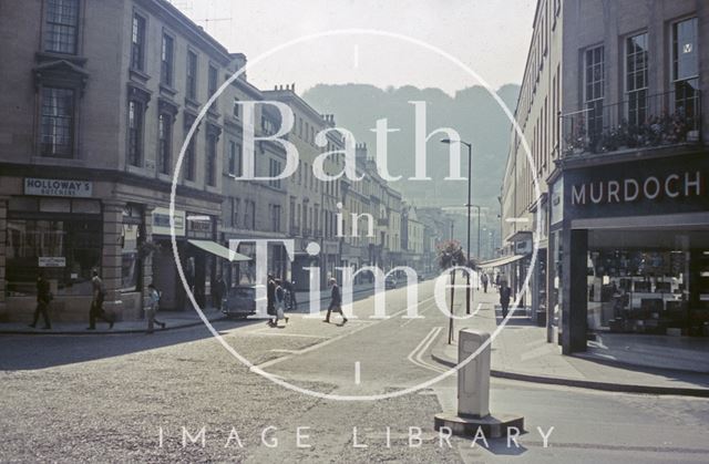 Southgate Street, viewed from Lower Borough Walls, Bath c.1968