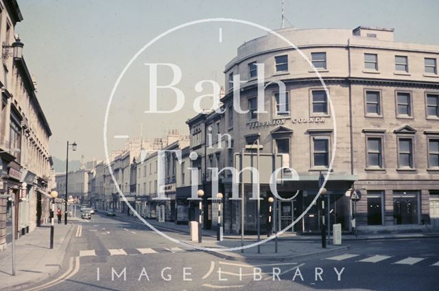 Southgate Street and Dorchester Street, Bath c.1968