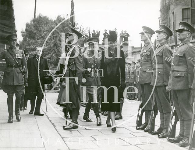 Visit of the Duchess of Kent to Bath 1938