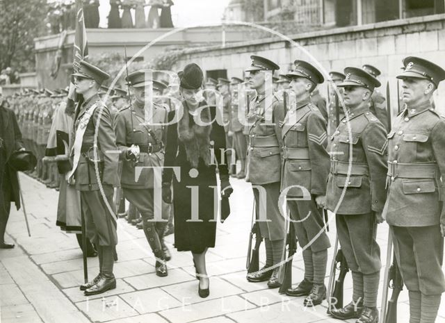 Visit of the Duchess of Kent to Bath 1938