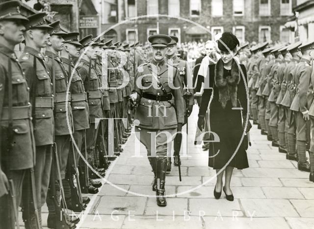 Visit of the Duchess of Kent to Bath 1938