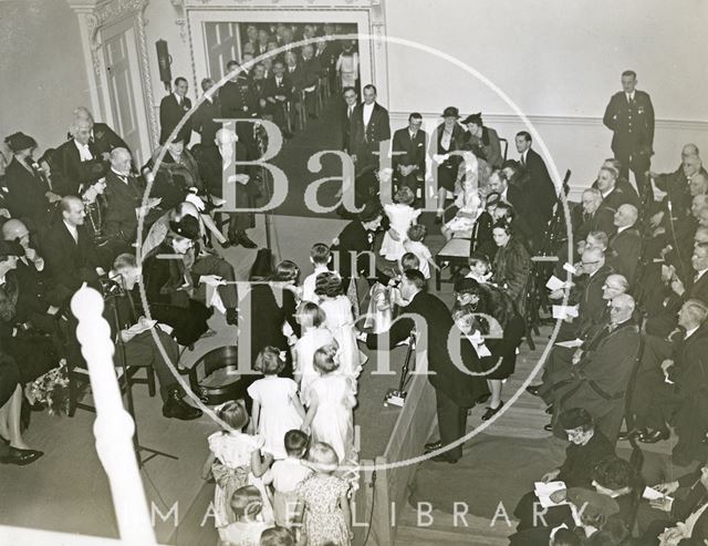 Visit of the Duchess of Kent to Bath 1938