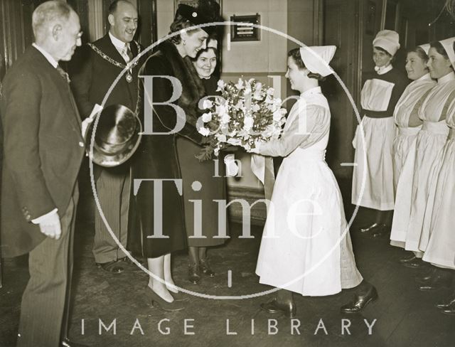 Visit of the Duchess of Kent to Bath 1938