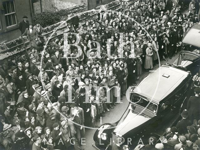 Visit of the Duchess of Kent to Bath 1938