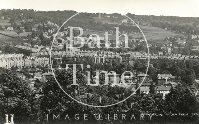 View from Camden Crescent, Bath No. 3 1936