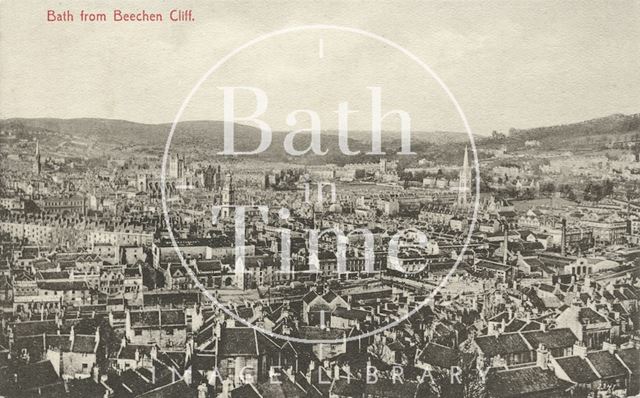 View of Bath from Beechen Cliff c.1910