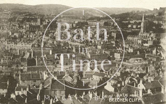 View of Bath from Beechen Cliff c.1910