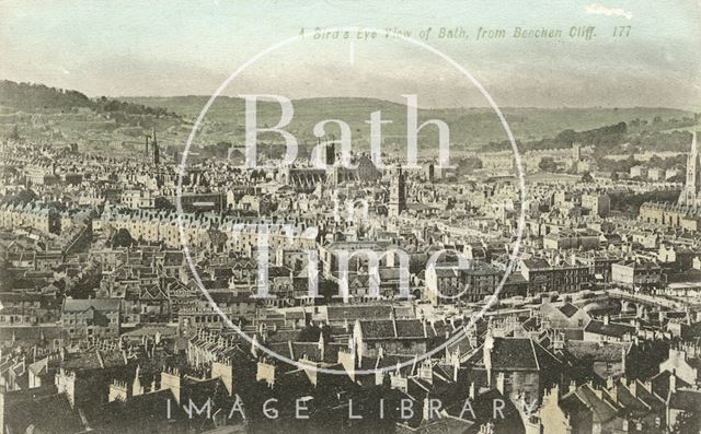 View of Bath from Beechen Cliff c.1910