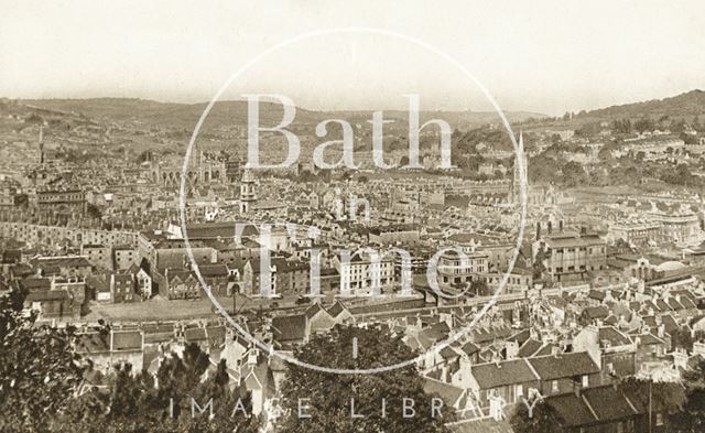 View of Bath from Beechen Cliff c.1938