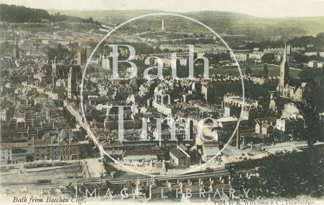 View of Bath from Beechen Cliff c.1905