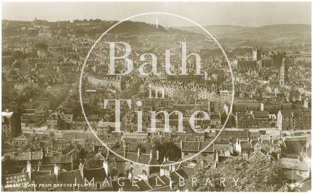 View of Bath from Beechen Cliff c.1905