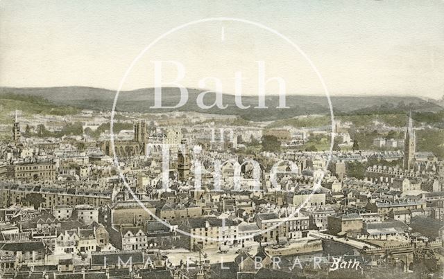 View of Bath from Beechen Cliff 1902