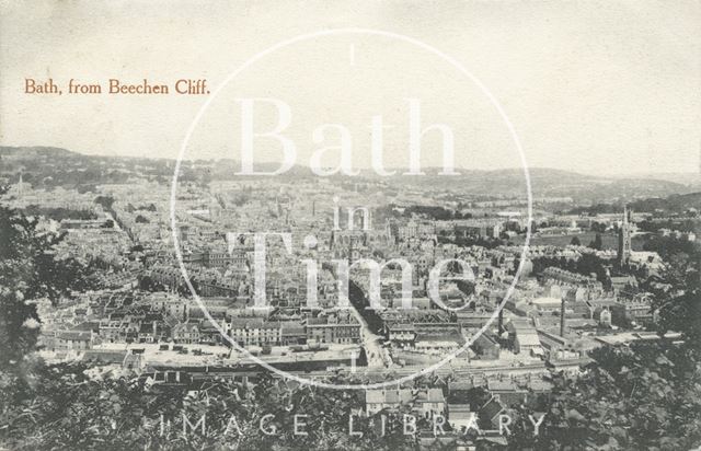 View of Bath from Beechen Cliff c.1903