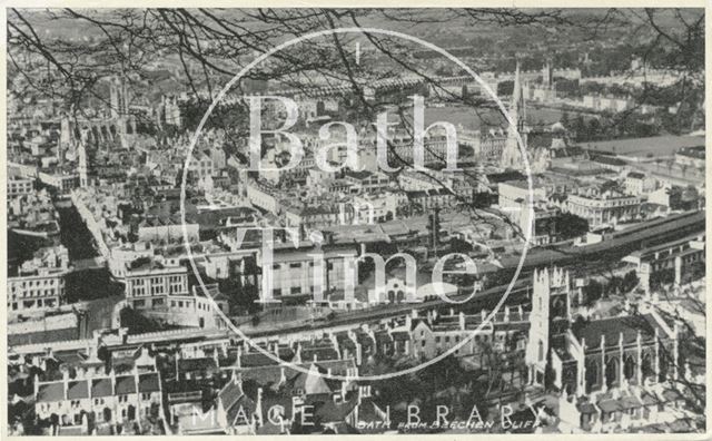 View of Bath from Beechen Cliff c.1940