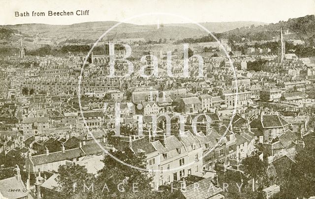 View of Bath from Beechen Cliff c.1910