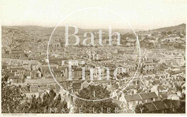 View of Bath from Beechen Cliff c.1940