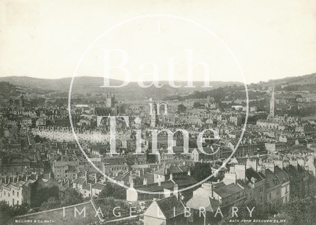 View of Bath from Beechen Cliff c.1910