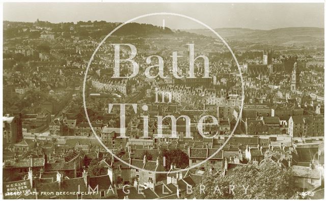 View of Bath from Beechen Cliff c.1910