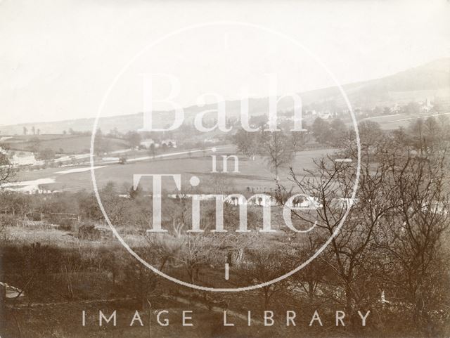 View from the Warminster Road at Dry Arch towards Bathford c.1890