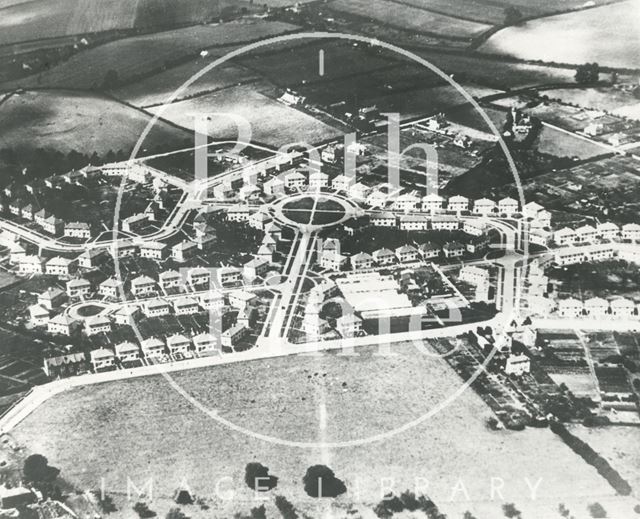 Aerial view of Southdown, Bath c.1940