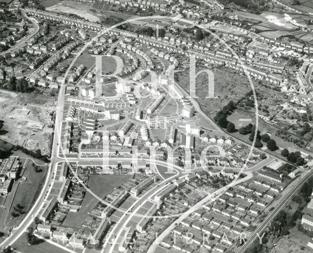 Aerial view of Oldfield Park and Twerton, Bath 1966