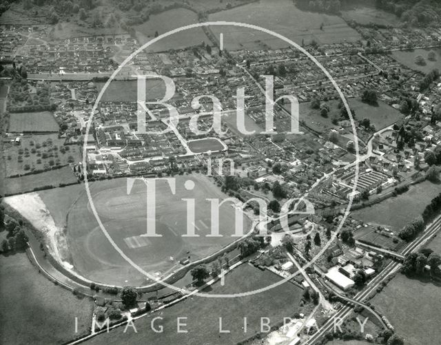 Aerial view of Bathampton 1972