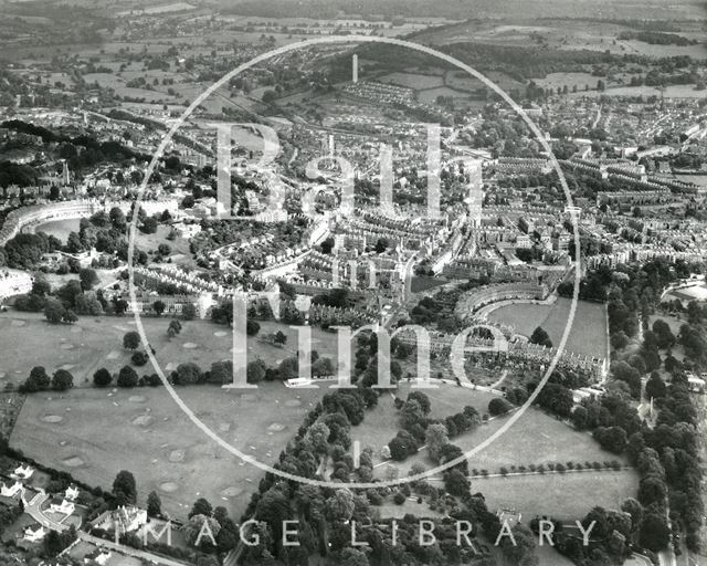 Aerial view of Bath 1965