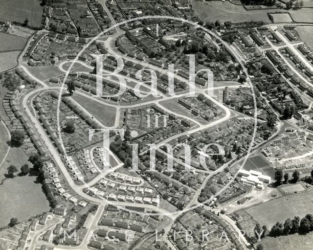 Aerial view of Weston, Bath c.1950