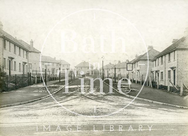 Glebe Road from Southdown Road, Bath c.1930