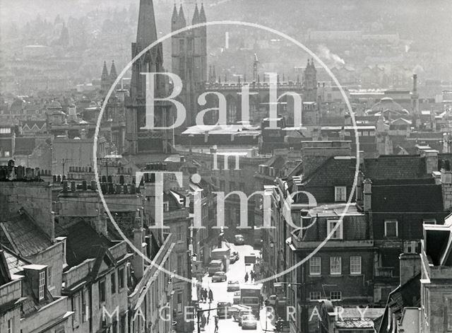 View of Bath from Lansdown Hill 1975